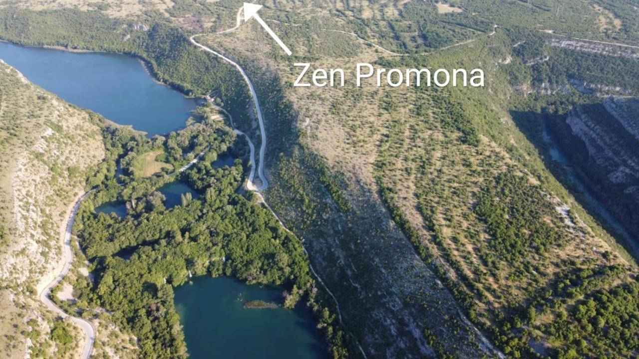 Vila Zen Promona Puljane Exteriér fotografie
